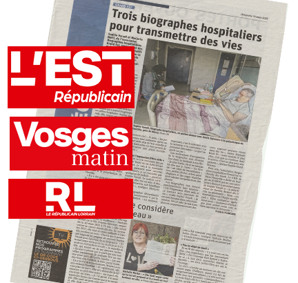 Photo de l'article paru dans l'Est Républicain, Vosges Matin et Le Républicain Lorrain